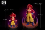 【Pre order】Fighting Sprit Studio 1/6 & 1/4 Dragon Ball Super Saiyan 4 Goku - Image 4
