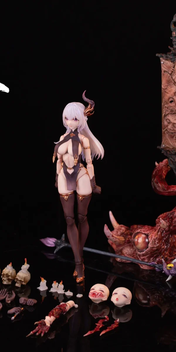 【Pre order】BearPanda Studio x Eiifox Studio 1/12 PVC Painted Skin