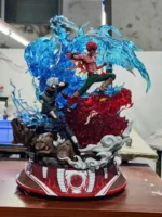 【In Stock】J.Y Studio Naruto The Fourth Ninja War Hatake Kakashi & Might Guy Resin Statue - Image 4