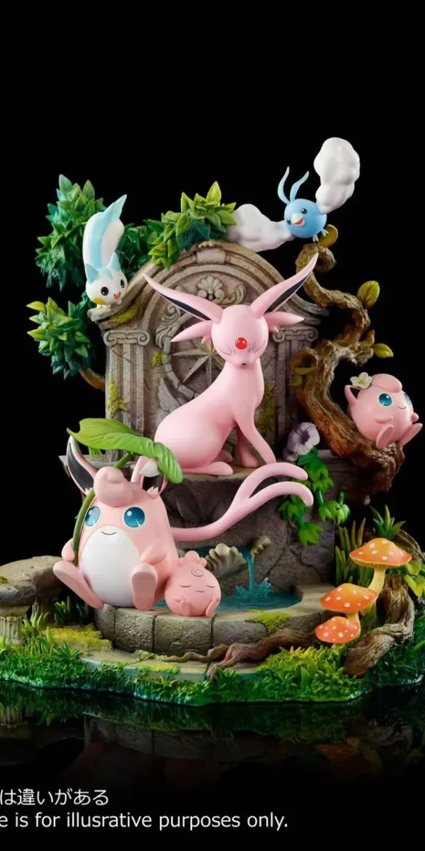 【Pre order】 Moon Shadow Studio - Pokemon Espeon Family