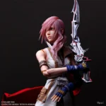 【Pre order】SQUARE ENIX Studio - PVC Play Arts Shin Action Figure Final Fantasy XIII Lightning - Image 5