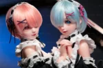 【Pre order】Bezlya - Xing Cos Ram & Rem Silicone Doll (Copyright) - Image 10