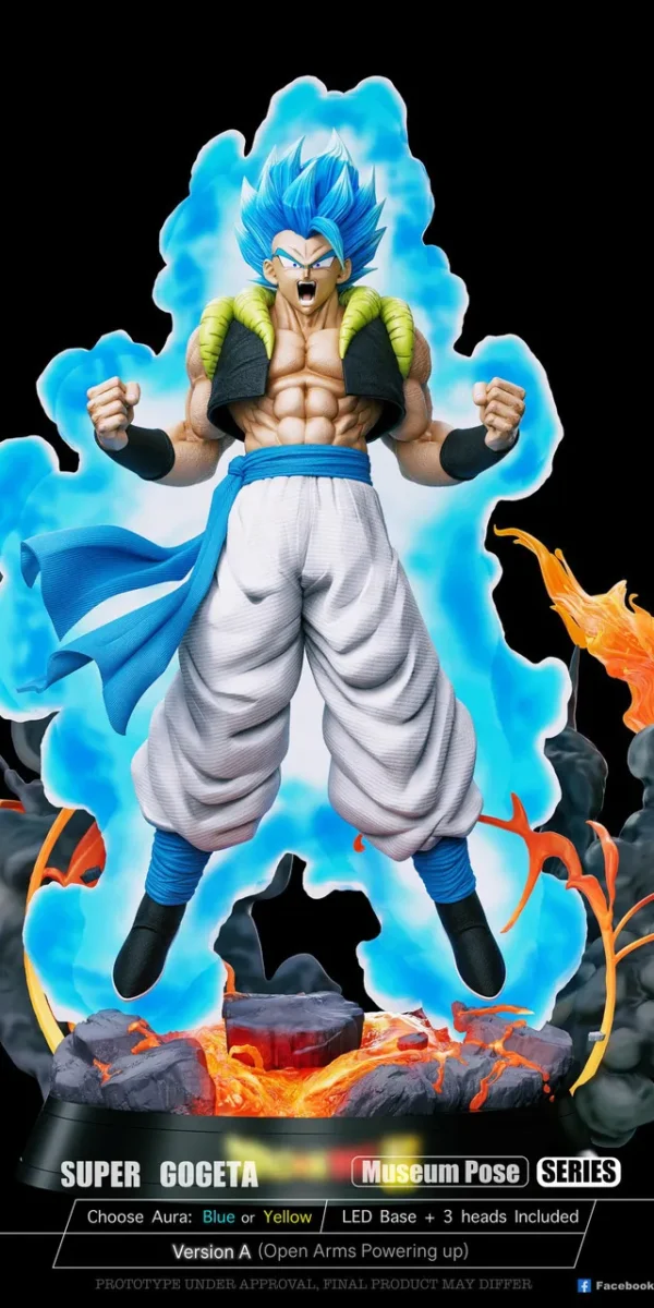【Pre order】Real Creation 1/6 & 1/4 Super Gogeta with LED