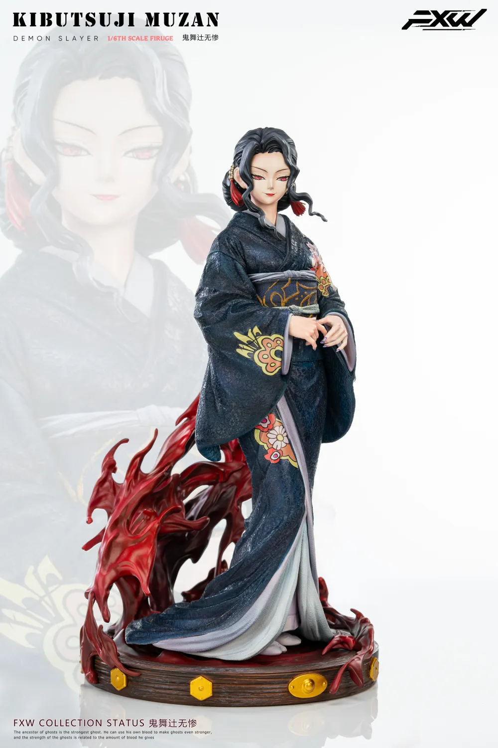 3361cdcfba0d1629 (1) 【Pre order】Fxw Studio 1/6 Demon Slayer Muzan Kibutsuji - Image 1