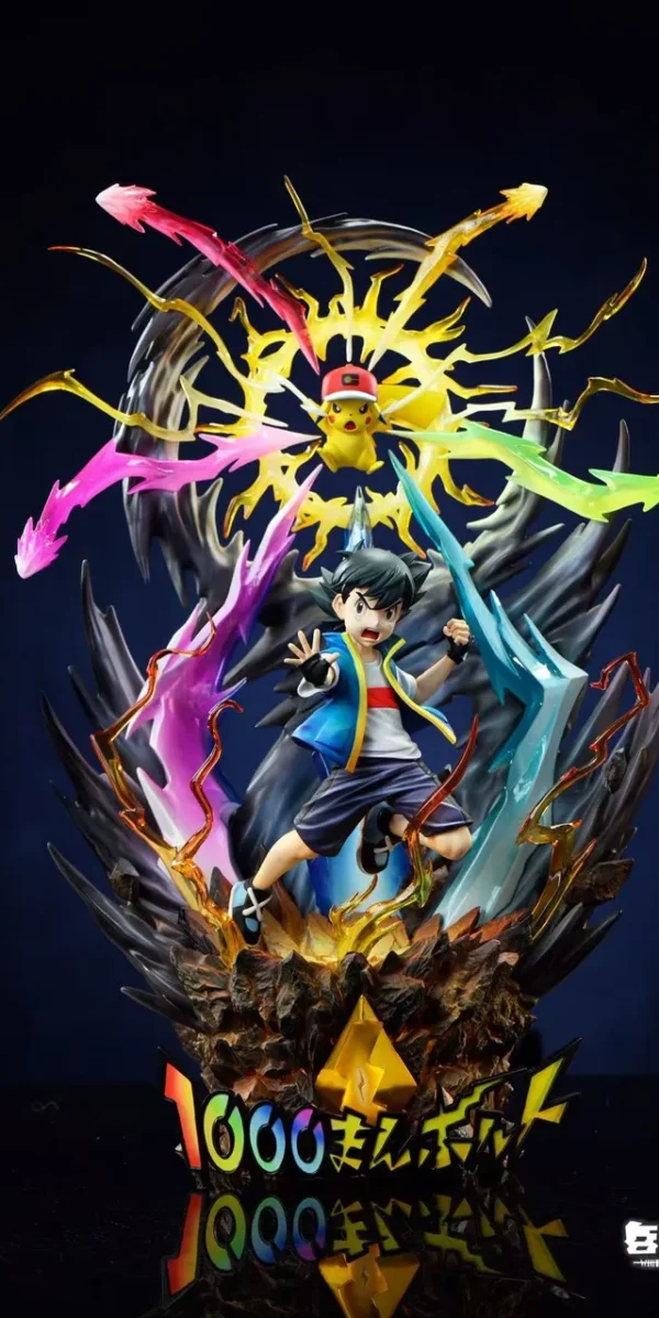 【Pre order】White Noise Studio 1/8 Pokemon Ash Ketchum & Pikachu Thunderbolt