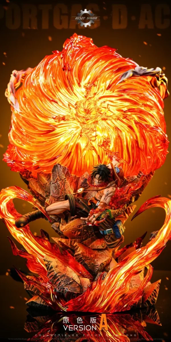 【In Stock】Reset Studio POP One Piece Ace with LED