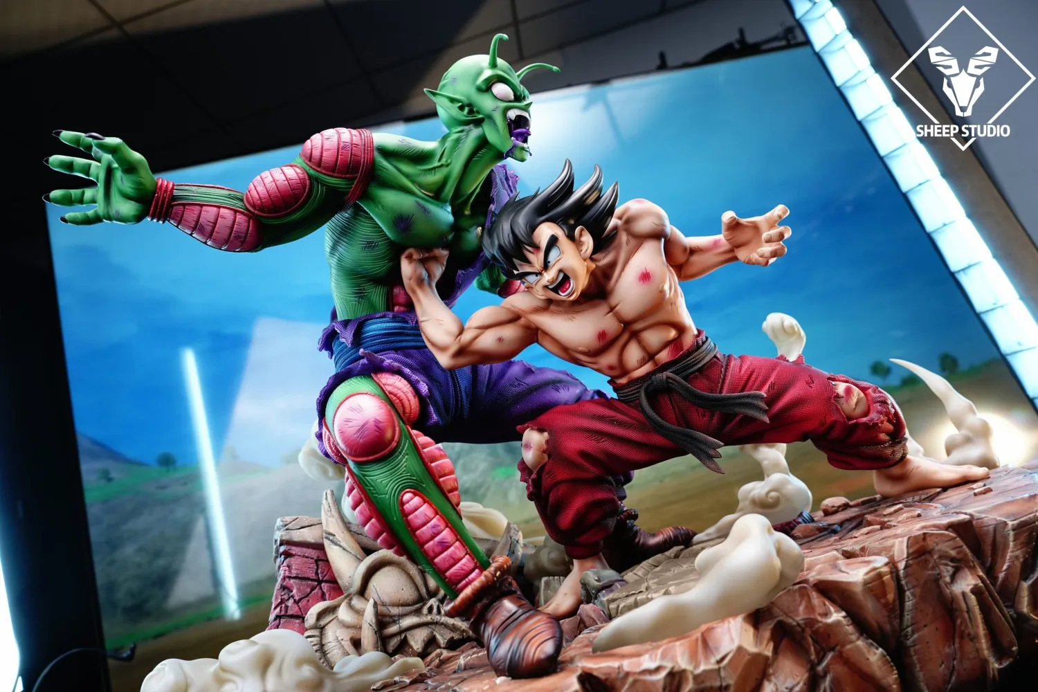 35948ecc03e35df8 【Pre order】Sheep Studio 1/6 Dragon Ball 23rd Tenkaichi Budokai piccolo vs Kakarot - Image 1