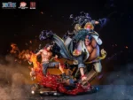 【In Stock】JIMEI Palace ONE PIECE Portgas·D· Ace Vs Marshall·D·Teach Resin Statue (Copyright)