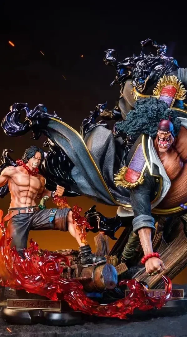 【In Stock】JIMEI Palace ONE PIECE Portgas·D· Ace Vs Marshall·D·Teach Resin Statue (Copyright)