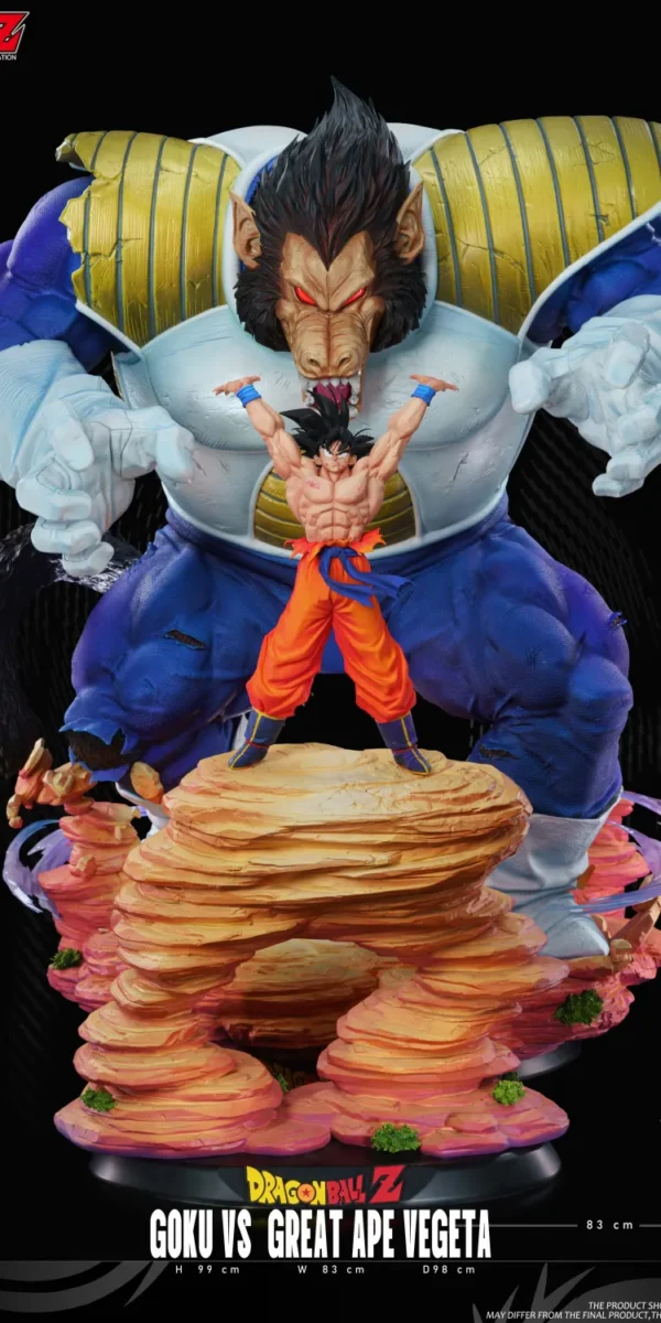 【Pre order】Ryu Studio 1/6 Dragon Ball Goku vs Great Ape Vegeta (Copyright)