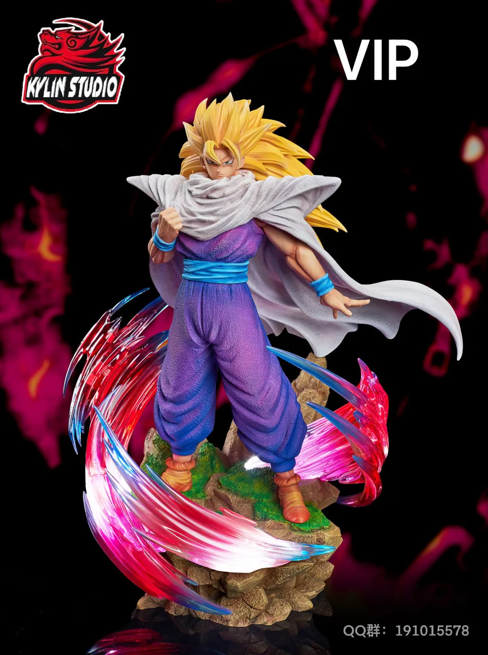 3aa3d6016cbe0c5c 【Pre order】Kylin Studio 1/6 & 1/4 SS3 Gohan - Image 1
