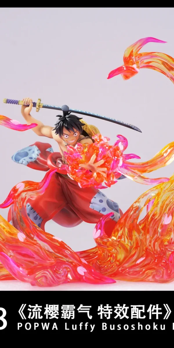【In Stock】JacksDo Studio One Piece POPMAX Parts Vol.8 POPWA Luffy Busoshoku Haki Parts Resin Statue