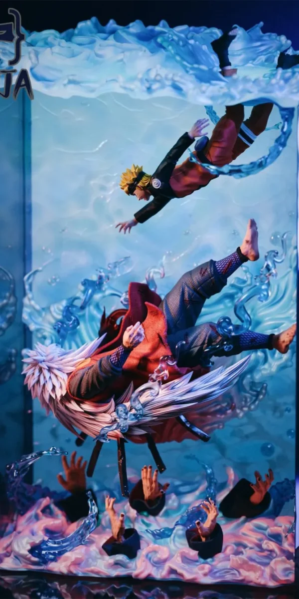 【Pre order】Ninja Studio 1/6 Naruto Jiraiya & Naruto with LED