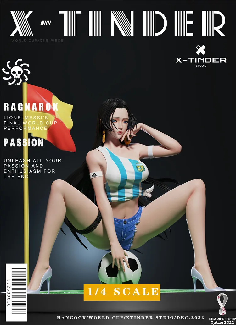 3cb54952992d9928 【In Stock】X-TINDER Studio ONE PIECE Football baby Boa Hancock 1/4 scale Resin Statue - Image 1