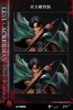 【Pre order】LC Studios Attack on Titan Levi·Ackerman 2.0 with Zeke Jaeger Resin Statue Deposit - Image 4