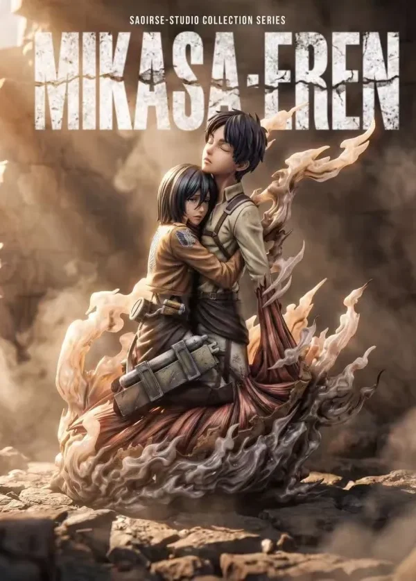 【Pre order】Saoirse Studio 1/6 Attack On Titan Eren & Mikasa Embrace Scene
