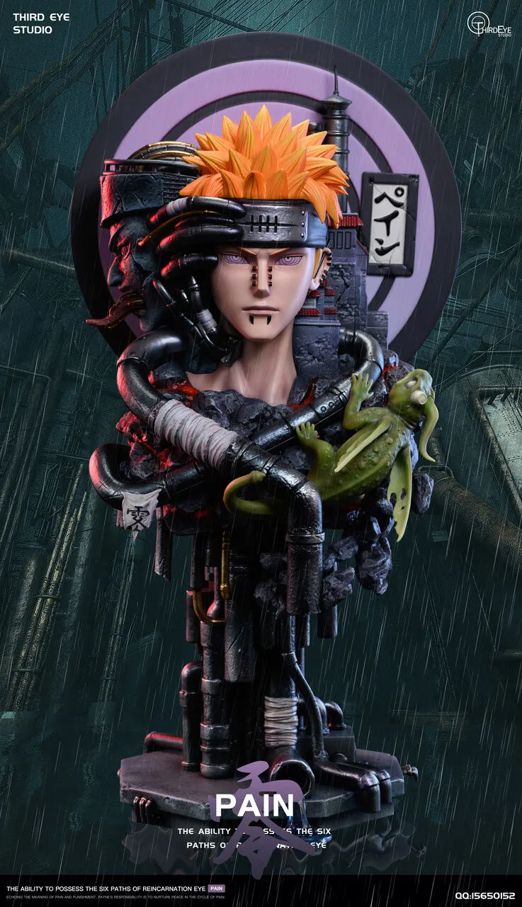 3f49fb7f797fe4b4 【Pre order】Third Eye Studio 1/3 Pain Bust - Image 1