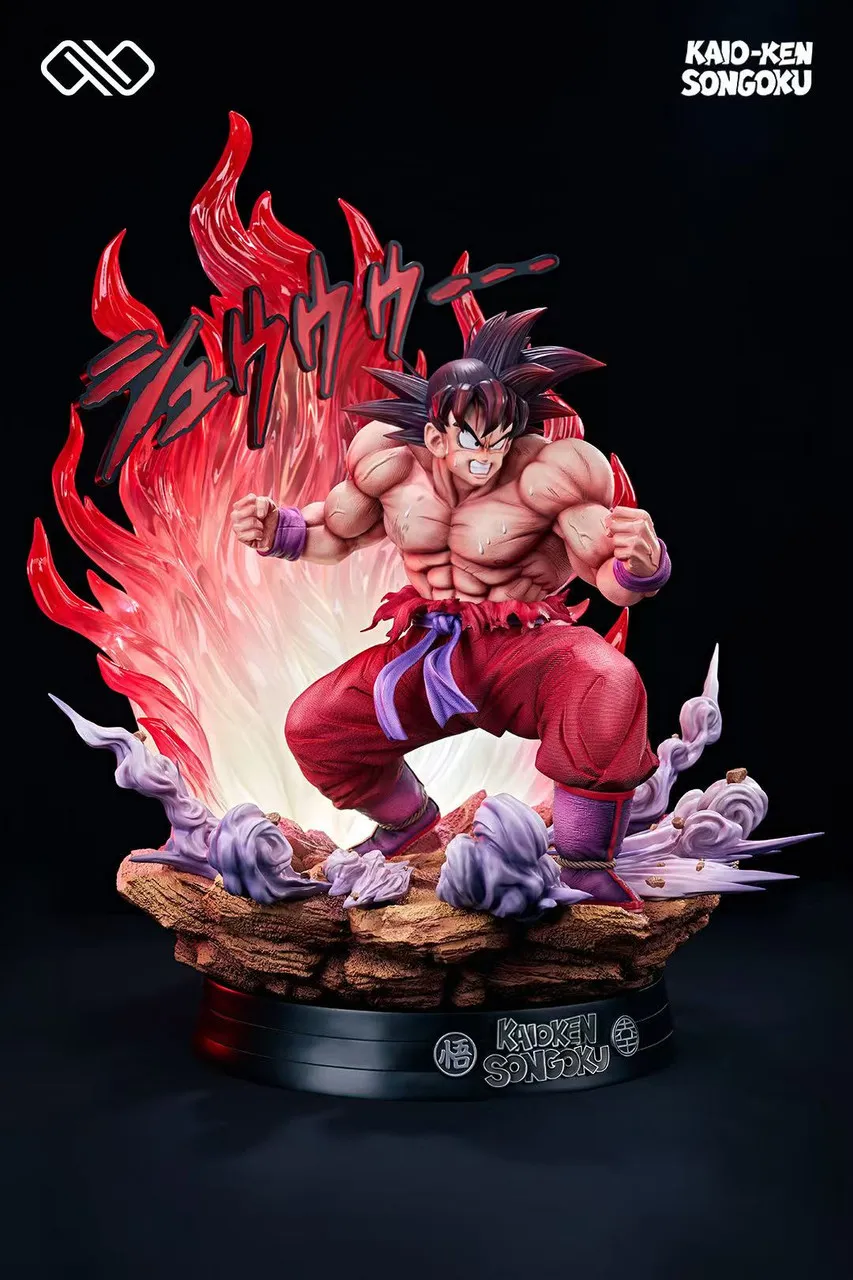40de06ef93f677c5 【Pre order】Infinite Studio 1/6 & 1/4 Dragon Ball Kaioken Son Goku - Image 1