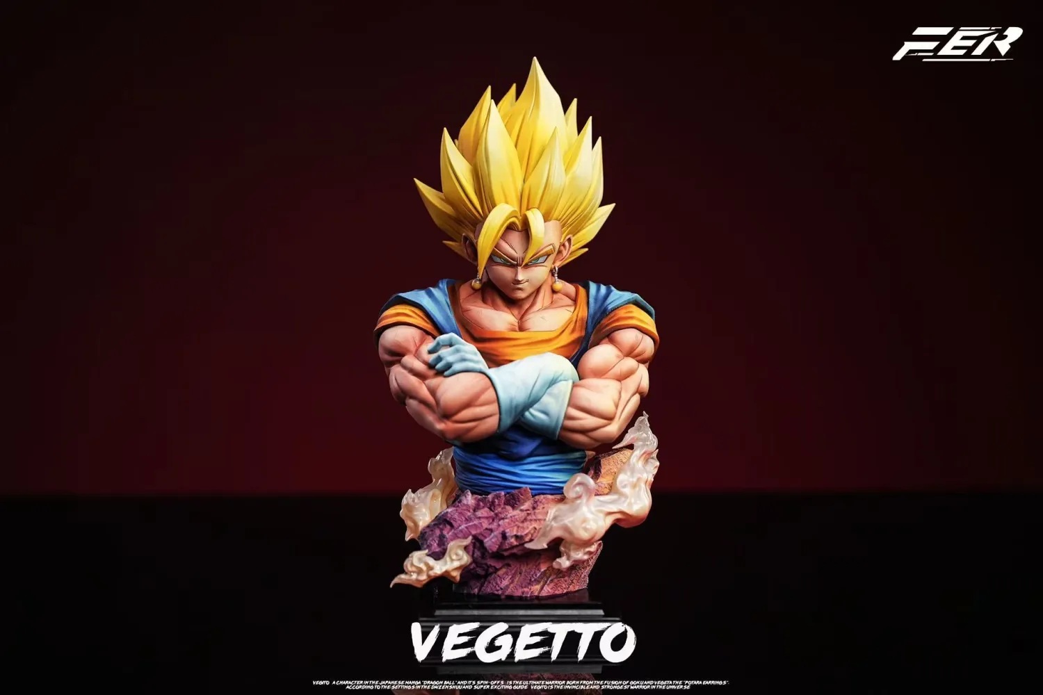 41351cfc0a1309b8 【Pre order】FER Studio 1/5 & 1/1 Vegetto Bust - Image 1