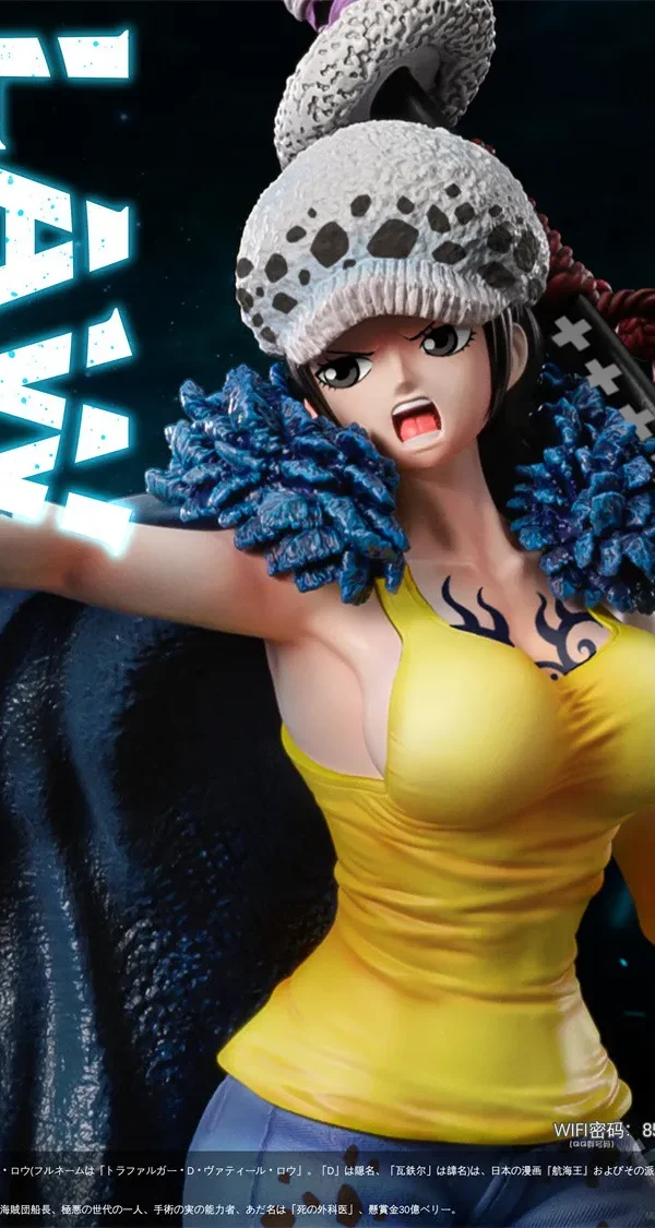 【In Stock】WIFI Studio One Piece woman Trafalgar D. Water Law Resin Statue