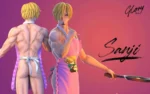【In Stock】Glory Studio ONE PIECE Zosan's Love Love Land 1/6 Resin statue - Image 3