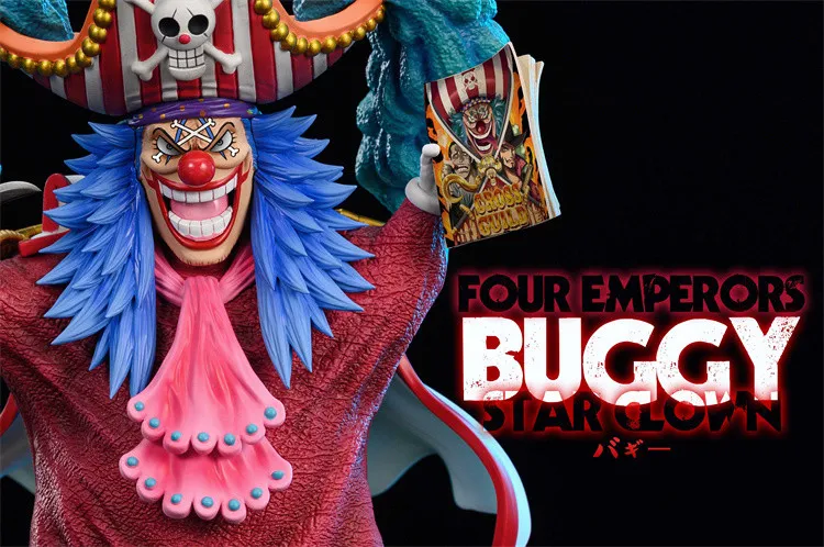 47953a5f8a8fbc6a 【Pre order】LeaGue Studio One Piece Buggy WCF Scale Statue - Image 1