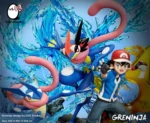 【Pre order】EGG-Studio Pokemon Ash Ketchum Greninja clan Resin statue - Image 4