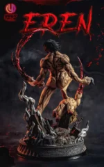 【In Stock】YOYO studio Attack on Titan Shingeki no kyojin VS Agito no kyojin Resin Statue - Image 2