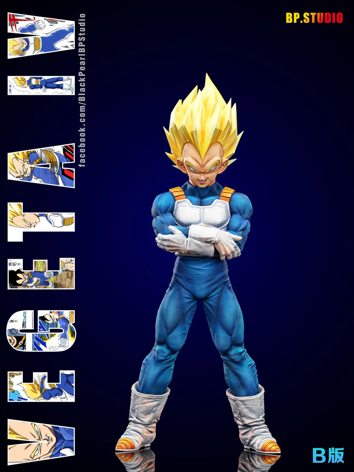 4beb4cc618739767 【Pre order】BP Studio 1/6 & 1/4 & 1/2 Dragon Ball Vegeta - Image 1