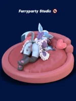 【Pre order】FurryParty Studio - Pokemon Orgasm Maid Glaceon