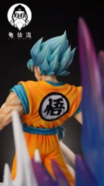 【Pre order】GXL Studio 1/4 Dragon Ball SSGSS Super Saiyan Blue Son Goku - Image 8