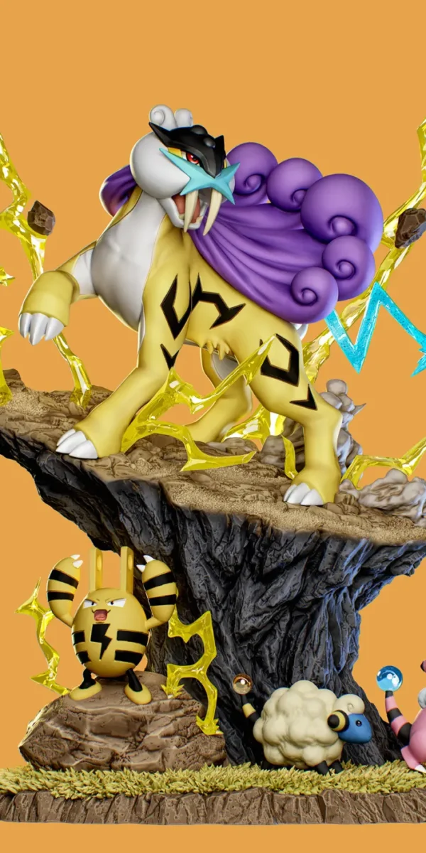 【Pre order】Smile Studio 1/20 Pokemon Three sacred Raikou