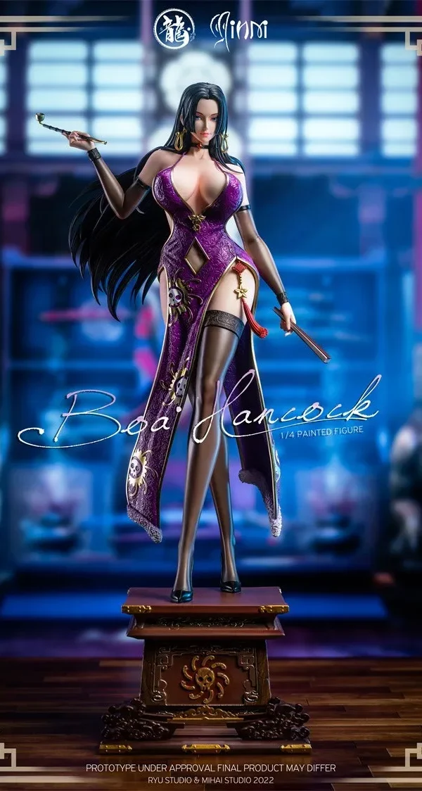 【In Stock】Dragon X MIHAI Studio One Piece Boa·Hancock 1/4 Resin Statue