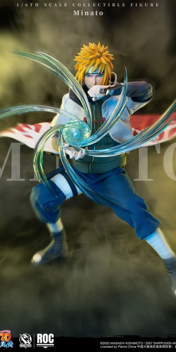 【Pre order】Rocket Toys 1/6 Naruto Fourth Hokage Namikaze Minato Action Figure ROC-015 (Copyright)