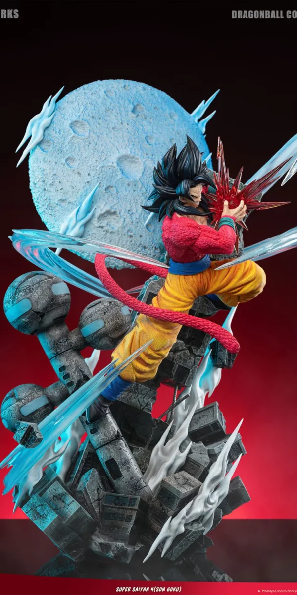【Pre order】DU Studio 1/6 & 1/4 SS4 Goku with LED