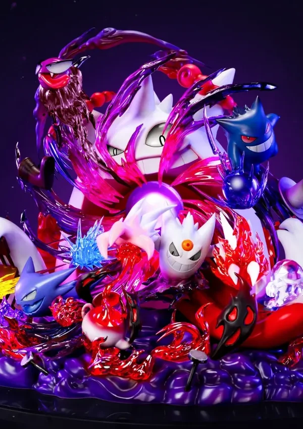【Pre order】WB Studio Gengar Family