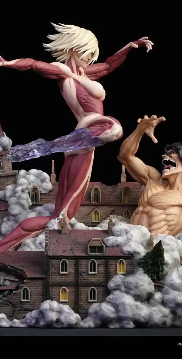 【In Stock】CHIKARA STUDIO Attack on Titan The Female titan VS Kyojin Resin Statue