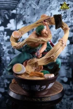 【Pre order】SuperBomb Studio One Piece Roronoa Zoro Eating Noodle Resin Statue Deposit - Image 4