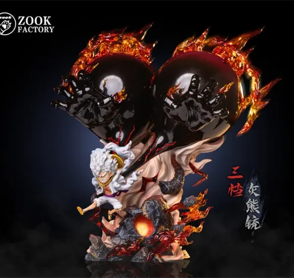 【Pre order】Zook Factory One Piece Monkey D. Luffy Gear 3 Grizzly Bear Resin Statue