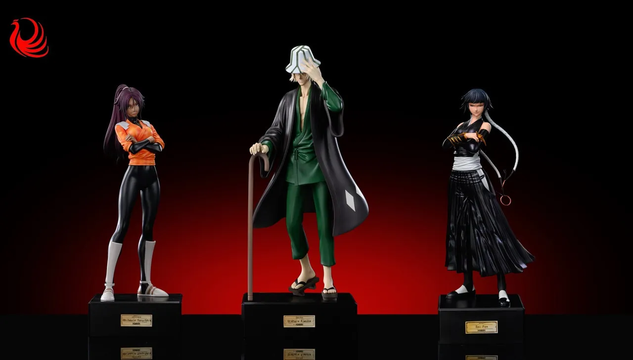 54988c7b83809630 【Pre order】Wan Guan Zao Wu Studio - Bleach Soi Fon & Urahara Kisuke - Image 1