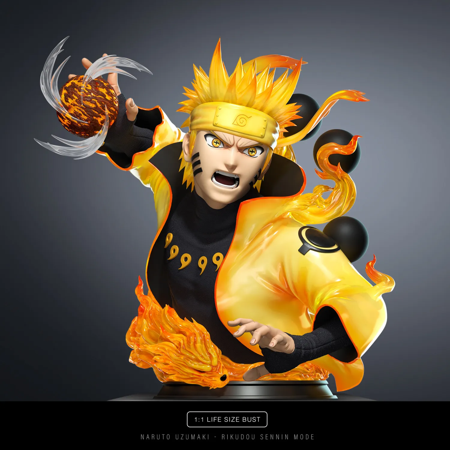 5513ac1a0ca689ed 【Pre order】Chikara Studio 1/1 Naruto - Image 1