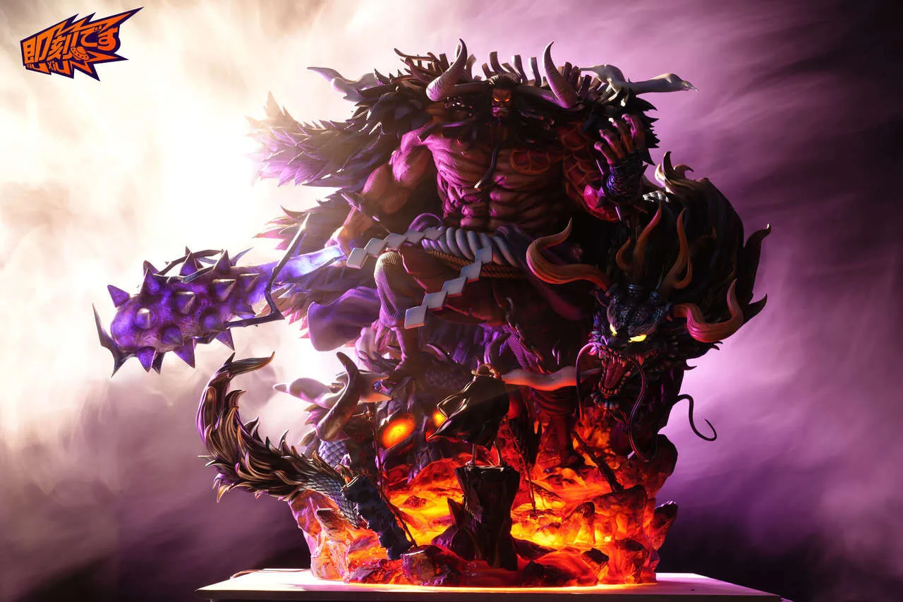 558cfe12b1538569 【In Stock】JiKe Studio - One Piece Kaido with LED - Image 1