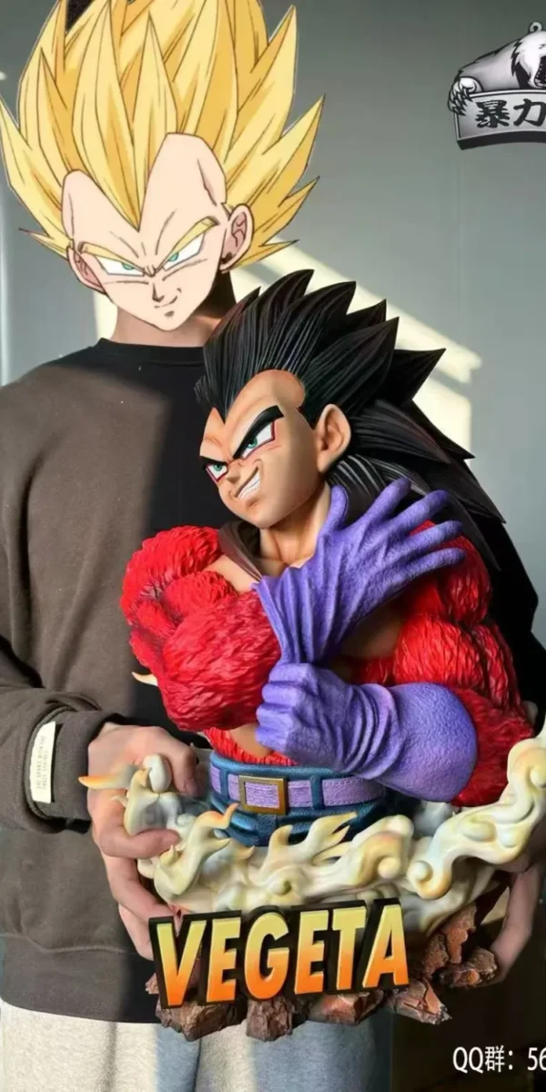 【Pre order】Violent Bear Studio 1/2 Dragon Ball SSJ4 Vegeta Bust