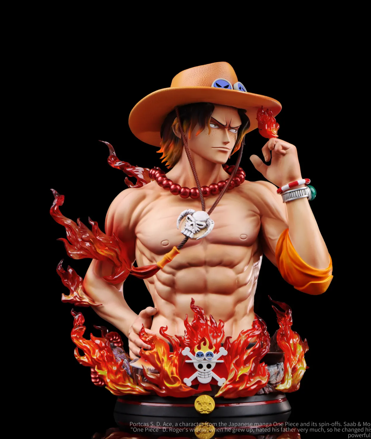 5739e855ca1fa634 【In Stock】UNO Studio 1/4 Bust One Piece Ace - Image 1