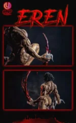 【In Stock】YOYO studio Attack on Titan Shingeki no kyojin VS Agito no kyojin Resin Statue - Image 5