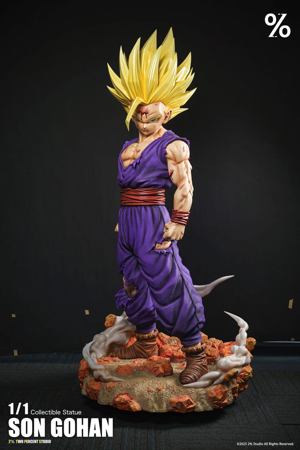 580a2bd9a181269a 【Pre order】2% Studio 1/1 Dragon Ball Son Gohan - Image 1