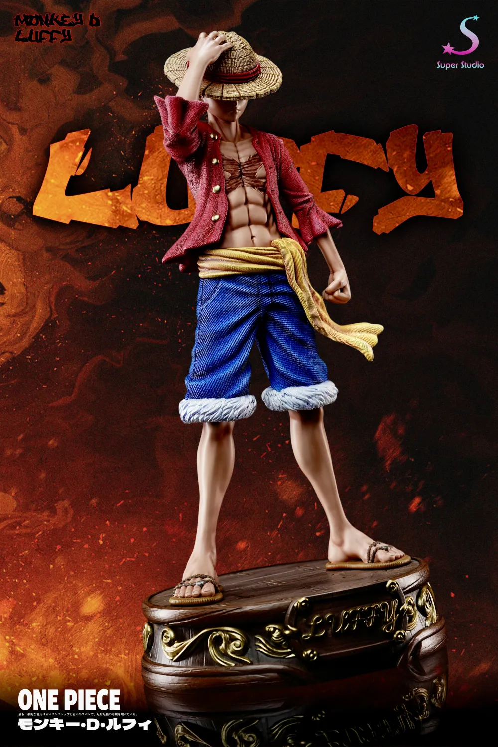 5884def35fa42081 (1) 【Pre order】Super Studio 1/4 One Piece Luffy - Image 1