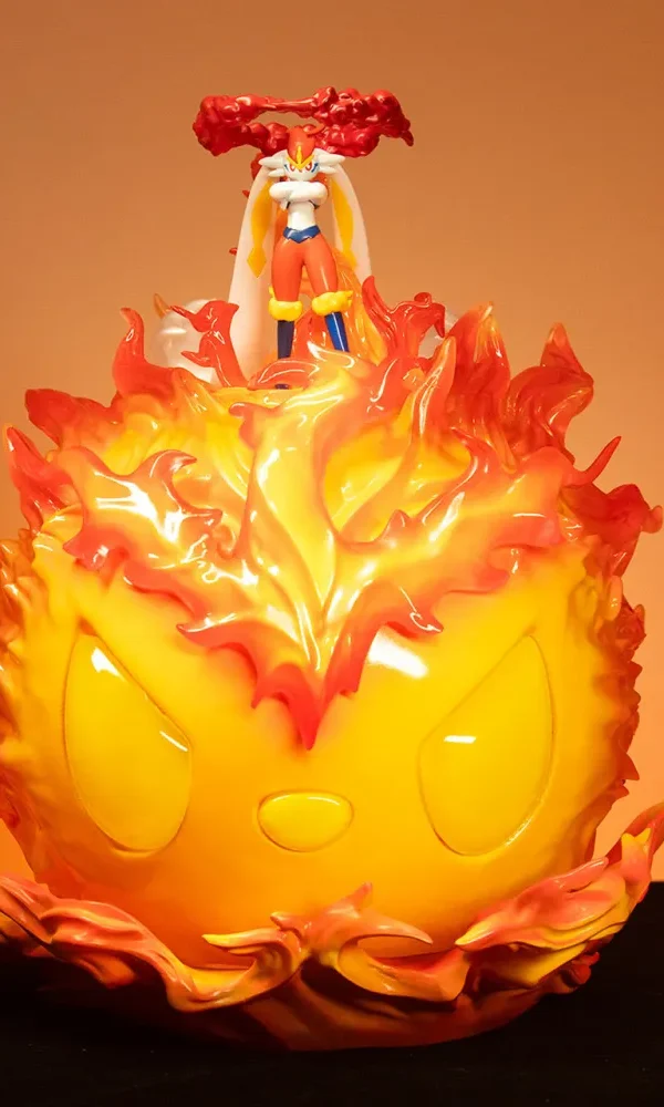 【Pre order】ZR Studio 1/100 Pokemon Cinderace with LED