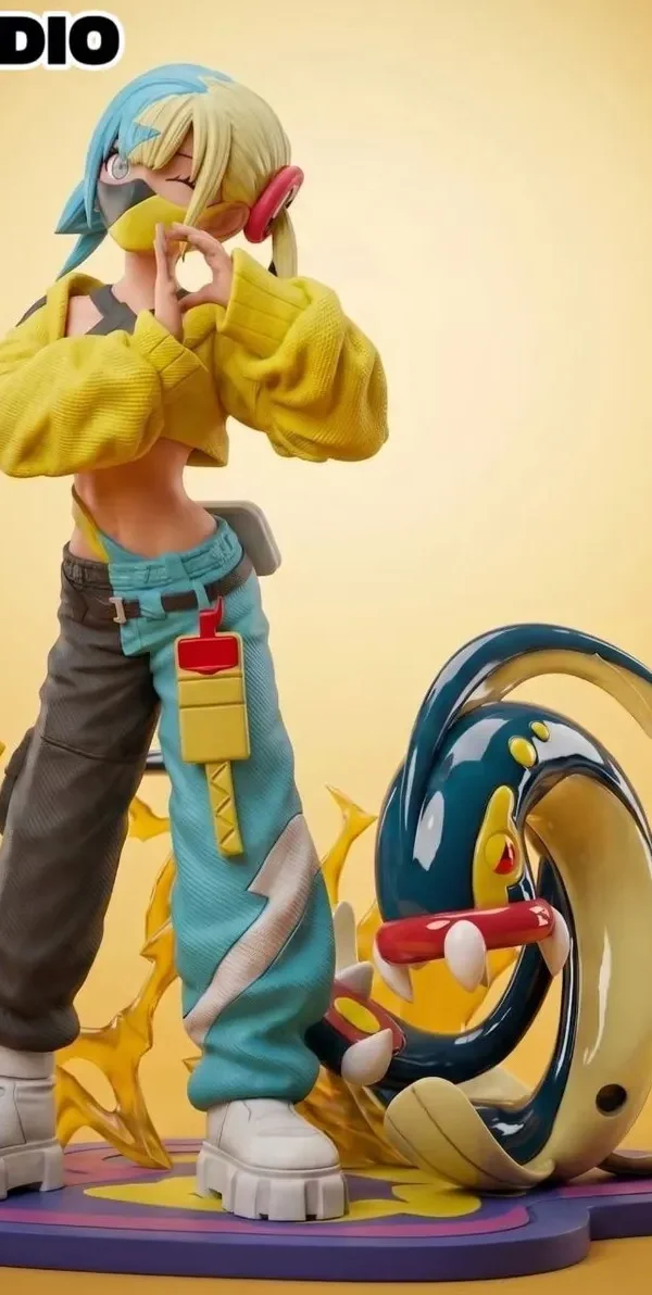 【Pre order】Maga Studio 1/20 Pokemon Canari & Eelektross