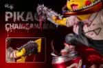 【Pre order】WanJie Studio Pokemon Pikachu Cos Chainsaw Man-Denji Resin Statue - Image 3